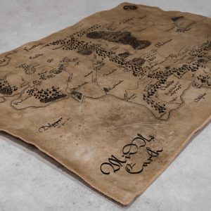 Middle Earth hand drawn map