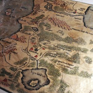 Redwall hand drawn map