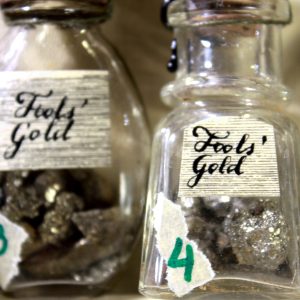 Fools’ gold in a vintage vial