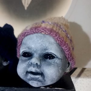 Doll Head Ornament “Liam” Creepy Doll