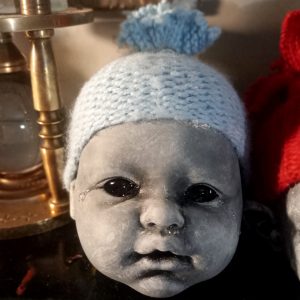 Doll Head Ornament “Henry” Creepy Doll