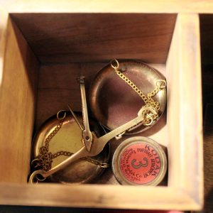 Vintage Specimen Kit WEIGHING PANS Laboratory Antique Apothecary Alchemy Set