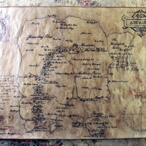 Arcanum hand drawn map
