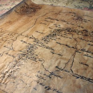 Arcanum hand drawn map