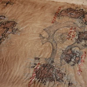 Azeroth hand drawn map – the Horde design – choose expansion