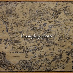 Faerun hand drawn map