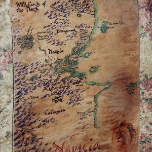 Narnia hand drawn map