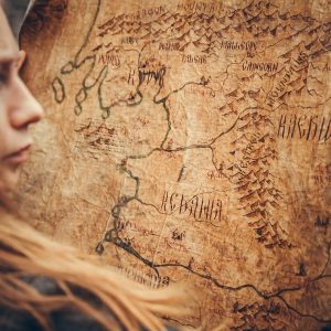 The Witcher Northern Kingdoms hand drawn map
