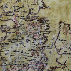 Game of Thrones – The Known World map